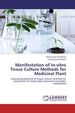 Manifestation of In-vitro Tissue Culture Methods for Medicinal Plant