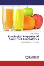 Rheological Properties Of Some Fruit Concentrates