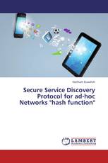 Secure Service Discovery Protocol for ad-hoc Networks "hash function"