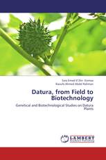 Datura, from Field to Biotechnology