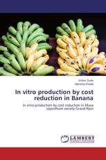 In vitro production by cost reduction in Banana