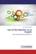 Use of the Monitor in L2 English