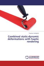 Combined static-dynamic deformations with haptic rendering
