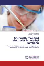 Chemically modified electrodes for methyl parathion