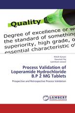 Process Validation of Loperamide Hydrochloride B.P 2 MG Tablets