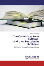 The Contrastive Tone Patterns and their Function in Kimbeere