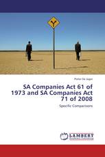 SA Companies Act 61 of 1973 and SA Companies Act 71 of 2008