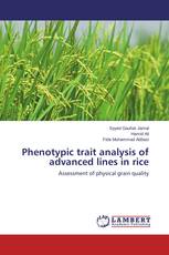Phenotypic trait analysis of advanced lines in rice
