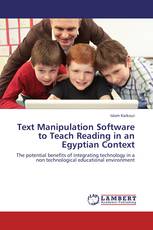 Text Manipulation Software to Teach Reading in an Egyptian Context