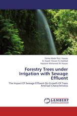 Forestry Trees under Irrigation with Sewage Effluent
