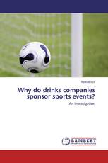 Why do drinks companies sponsor sports events?