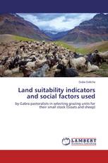 Land suitability indicators and social factors used
