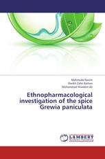 Ethnopharmacological investigation of the spice Grewia paniculata