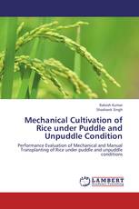 Mechanical Cultivation of Rice under Puddle and Unpuddle Condition
