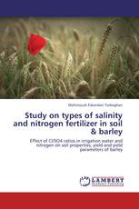 Study on types of salinity and nitrogen fertilizer in soil & barley