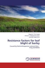 Resistance factors for leaf blight of barley