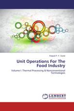 Unit Operations For The Food Industry