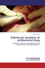 Submicron emulsion of antibacterial drug