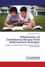 Effectiveness of Constituency Bursary Fund Disbursement Strategies