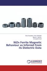 NiZn Ferrite Magnetic Behaviour as Inferred From its Dielectric Data