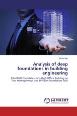 Analysis of deep foundations in building engineering
