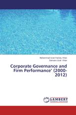 Corporate Governance and Firm Performance’ (2000-2012)