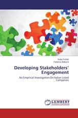 Developing Stakeholders’ Engagement