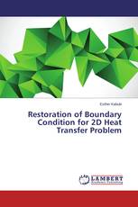 Restoration of Boundary Condition for 2D Heat Transfer Problem