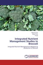 Integrated Nutrient Management Studies In Broccoli