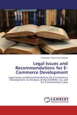Legal Issues and Recommendations for E-Commerce Development