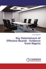 Key Determinant of Effective Boards - Evidence from Nigeria
