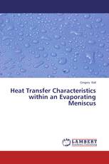 Heat Transfer Characteristics within an Evaporating Meniscus