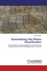 Generalizing the Petrov Classification