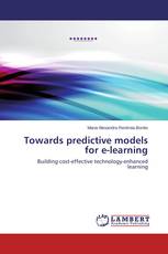 Towards predictive models for e-learning