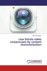 Low bitrate video compression by content characterization