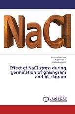 Effect of NaCl stress during germination of greengram and blackgram