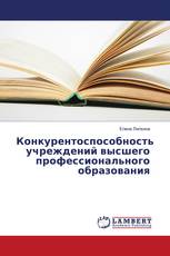 Конкурентоспособность учреждений высшего профессионального образования