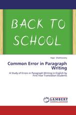 Common Error in Paragraph Writing
