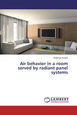 Air behavior in a room served by radiant panel systems