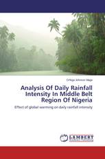 Analysis Of Daily Rainfall Intensity In Middle Belt Region Of Nigeria
