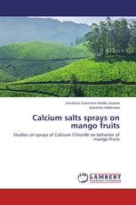 Calcium salts sprays on mango fruits