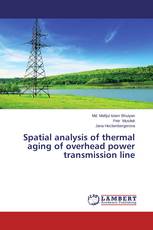 Spatial analysis of thermal aging of overhead power transmission line