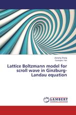 Lattice Boltzmann model for scroll wave in Ginzburg-Landau equation