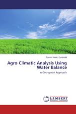 Agro Climatic Analysis Using Water Balance