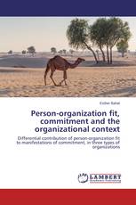 Person-organization fit, commitment and the organizational context