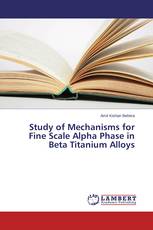 Study of Mechanisms for Fine Scale Alpha Phase in Beta Titanium Alloys