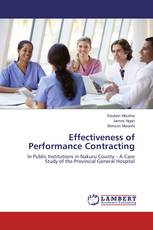 Effectiveness of Performance Contracting
