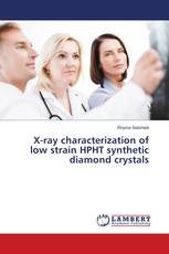 X-ray characterization of low strain HPHT synthetic diamond crystals
