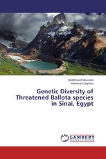 Genetic Diversity of Threatened Ballota species in Sinai, Egypt