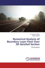 Numerical Analysis of Boundary Layer Flow Over 3D Aerofoil Section